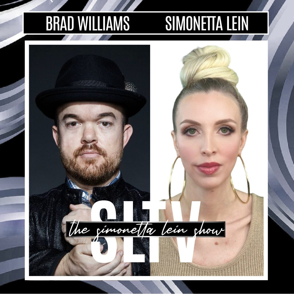 Comedian Brad Williams Guests On The Simonetta Lein Show On SLTV